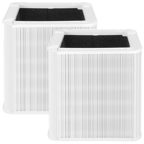 211+ Replacement Filter, Fits Blueair Blue Pure 211+ Air Purifier,Foldable Particle and Activated Carbon Replacement Filter,2 Pac