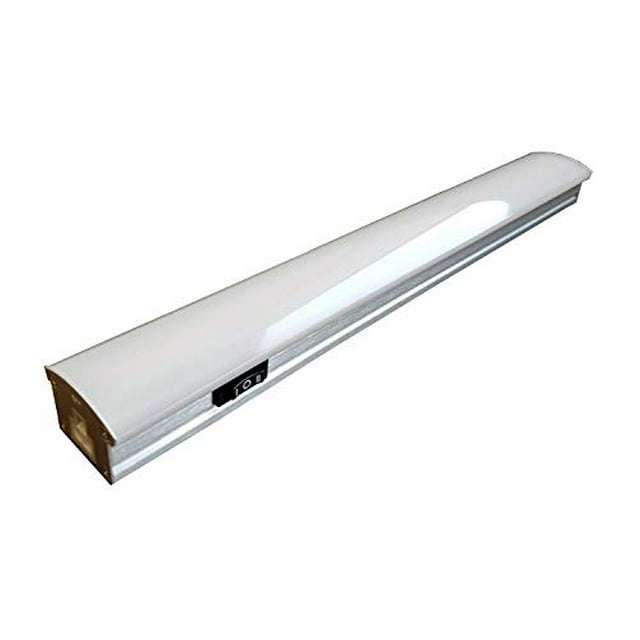 Radionic Hi Tech ZX515-HL-CW, 19 inch LED Linkable, High/Low/Off switch, 4500K (Cool White), 90+ CRI, UL approved Under Cabinet Light Fixture, ideal for Kitchen, Utility & Workareas