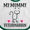 thumbnail image 4 of Inktastic Veterinarian Mommy Vet Boys or Girls Baby Bib, 4 of 4