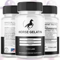 thumbnail image 6 of Horse Gelatin Advanced Formula Natural Supplement Pills for Max Strength HorseGelatin 60 Capsules, 6 of 9
