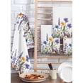 thumbnail image 2 of Spring Floral Kitchen Dish Towels for Drying Dishes Set of 2, Purple Flowers Colorful Summer Botanical Waffle Weave Microfiber Hand Tea Bathroom Towels Quick Dry & Absorbent Towel 15.7x23.6, 2 of 7
