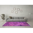thumbnail image 3 of Ahgly Company Indoor Rectangle Oriental Pink Industrial Area Rugs, 7' x 9', 3 of 4