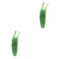 thumbnail image 1 of Seitruly Masajeador de nariz con forma de gusano, pedicura de mano, raspado, circulación sanguínea, masaje, presenta, raspador de elevación, hombro Verde 2piezas Seitruly CBP210374, 1 of 6