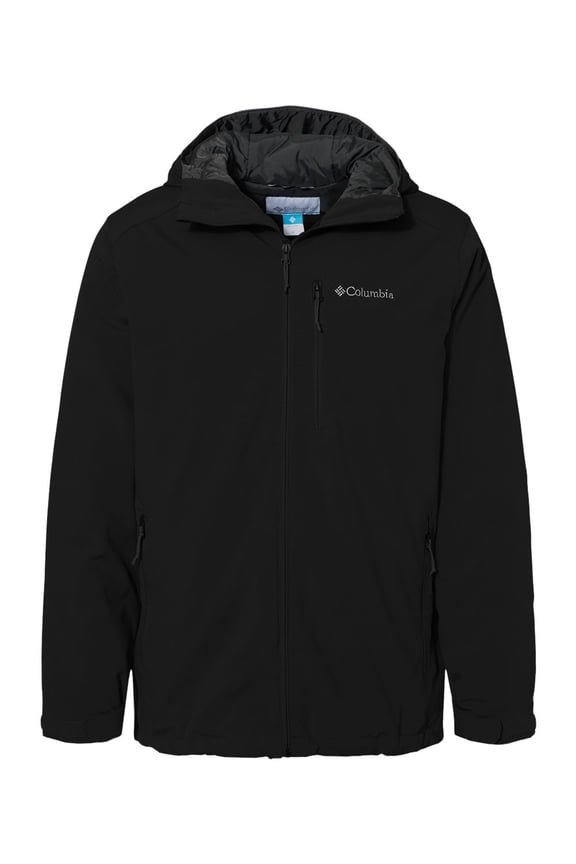 Men's Gate Racer Softshell Jacket Black Size XXL