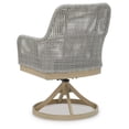 thumbnail image 5 of Signature Design by Ashley Seton Creek Outdoor Swivel Dining Chair (Set of 2), Gray, 5 of 8