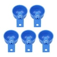 thumbnail image 1 of Poultry Waterer Kit, Automatic Chicken Water Cups Blue PP Plastic  For Pigeons, 1 of 8
