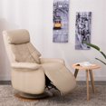 thumbnail image 2 of Relax-R Orleans Faux Leather Recliner in Cobble, 2 of 10