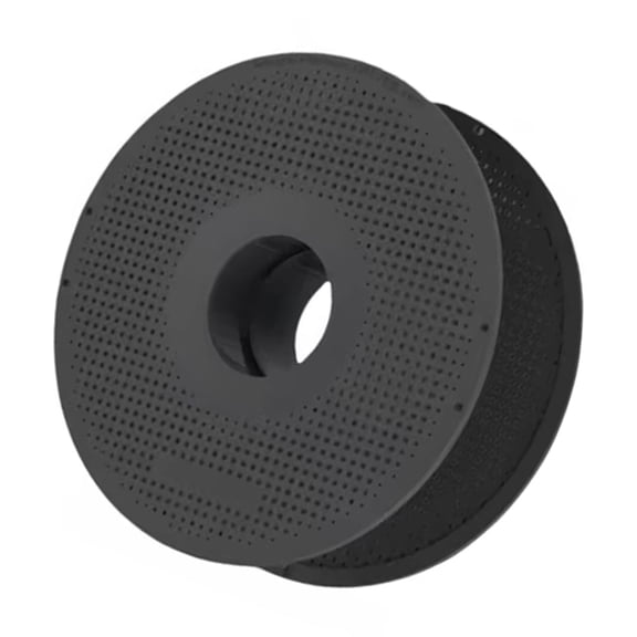 Black Filament Holder Reusable Spool For Lab 3D Printing Space Saving For High Temperature Materials