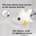 thumbnail image 7 of Whole Sale Deals Baby Shower Faucet Safety Cover Set – Splash-Proof Silicone Bathtub Spout Protector for Kids, Universal Anti-Slip Design with 2 Floating Bath Toys, Bath Time Fun Accessories, White, 7 of 7