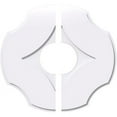 thumbnail image 5 of 24"OD x 7"ID x 8 1/4"C x 1"P Percival Architectural Grade PVC Contemporary Ceiling Medallion, Two Piece, 5 of 7
