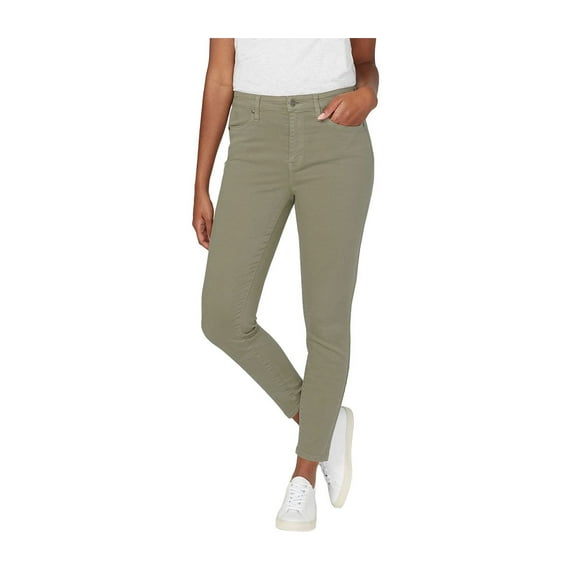 Buffalo Women's Tencel Blend High Rise Pants Green 10/30