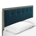 thumbnail image 6 of Modway Willow King Wood Platform Bed With Splayed Legs in Gray Azure, 6 of 10