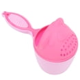 thumbnail image 4 of Baby Shampoo Rinse Cup, Plastic Material Baby Waterfall Rinser Bath Cup Removable Design Pink Eye Protection  For Baby Bath, 4 of 8