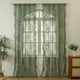 thumbnail image 1 of XmhyTop-A Cortinas de encaje para ventana, 2 piezas, 140 x 200 cm, decorativas para el hogar y la cocina, color verde, 1 of 5