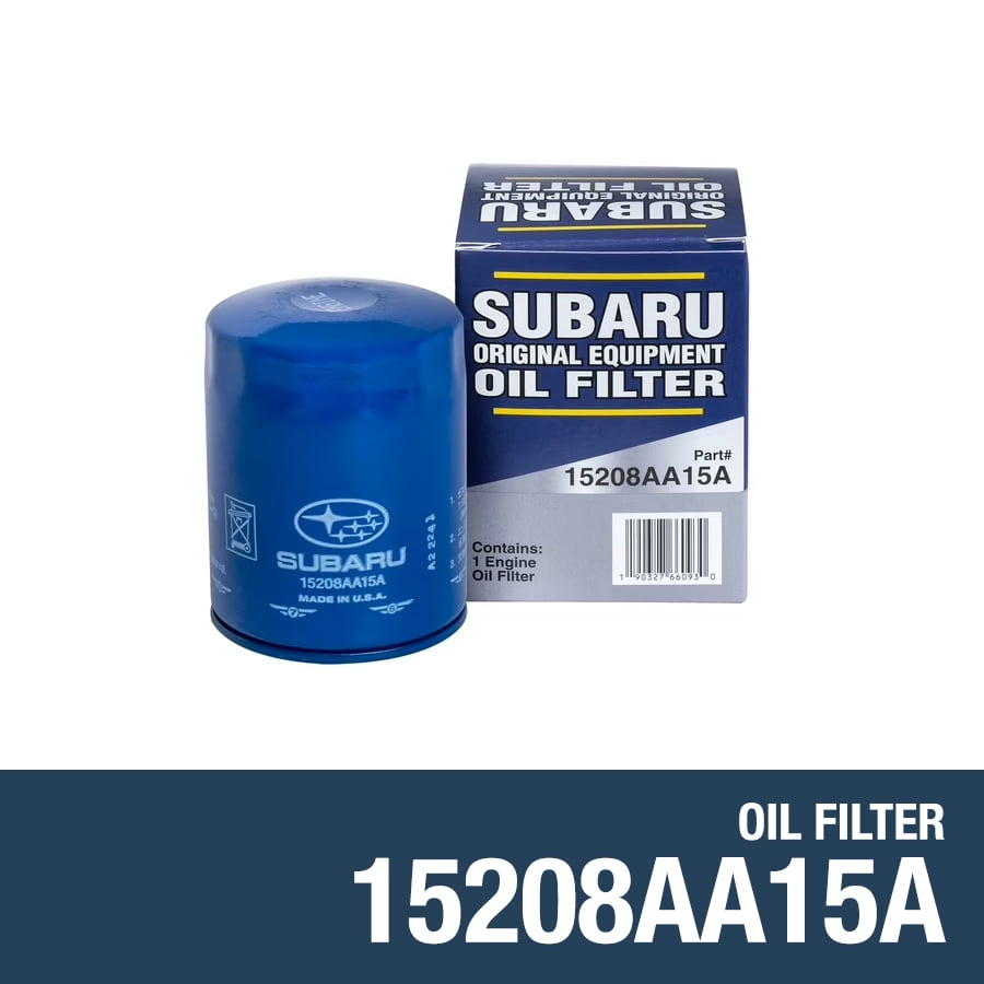 (6 pack) Subaru 15208AA15A Original Equipment Engine Oil Filter 3.5" Height 2.75" Width 2.756" Length
