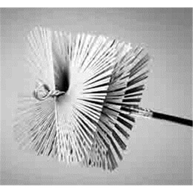 8 x 12 Inch Flat Wire Chimney Brush ButtonLok