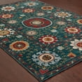 thumbnail image 3 of Avalon Home Sadie Medallion Transitional Area Rug, Blue, 3 of 3