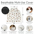 thumbnail image 2 of Sweet Jojo Designs Country Western Boy Multi Use Baby Car Seat and Nursing Cover, 2 of 6
