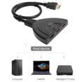 thumbnail image 4 of 3 in 1 Out Switcher, High Definition 4K Lightweight Portable HD Multimedia Interface Adapter  for Outdoor for Household, 4 of 7