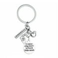 thumbnail image 3 of Limei Big Heart to Teach Little Minds Car Key Ring Holder Keychain Teachers Day Gifts, Car Keychain Accessories for Women Men, 3 of 4