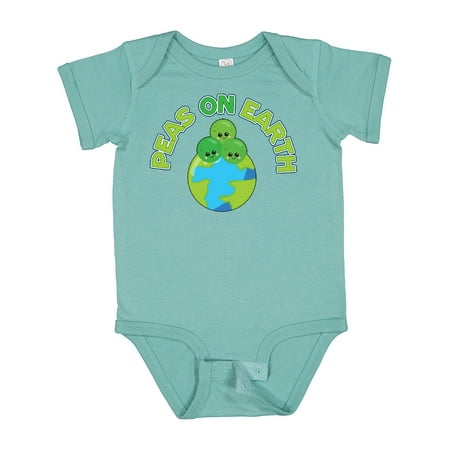 

Inktastic Peas on Earth Gift Baby Boy or Baby Girl Bodysuit