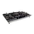 thumbnail image 2 of Parrilla de cocina empotrable gas natural y gas LP SUPRA Parrilla 5Q-PG-76 empotrable 76 cm Negro, 2 of 4