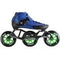 thumbnail image 1 of Atom Luigino Strut 3 Wheel Indoor Inline Skate Package (Boom Indoor 110mm XFirm, 3, Blue, ABEC 7), 1 of 2