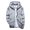 Gray, variant on IROINNID Men's Long Sleeve Zip Up Mid-Length Jacket Solid Color Leisure Pocket Reflective Coat Loose Medium And Long Tops Sweatshirts Blouse