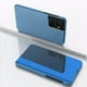 thumbnail image 1 of Premium Electroplated Mirror Leather Phone Case For Samsung Galaxy A52/A52s5G, S22 Ultra, A51, A22 5G, S21, S20 FE, A72, A21s, S21 Ultra, S22, S21 Plus, A, 1 of 4