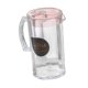 thumbnail image 5 of Jarra de agua Jarra de agua Hogar transparente de verano fácil de limpiar con jarra de nevera de tapa para bebidas Lemonade Refrigerator Jugo Ronda de rosa, 5 of 8