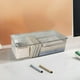 thumbnail image 5 of Organizador de escritorio de acrílico transparente con tapa para suministros de oficina, maquillaje y papelería. Diseño de compartimentos espaciosos para una organización eficiente del, 5 of 7
