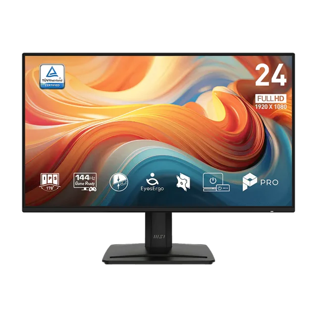 MSI 24 Po 1920 x 1080 (FHD) 144 Hz 1 Ms (MPRT) / 4 Ms (GTG) Moniteur IPS Inclinaison Réglable (PRO MP242 E14A)