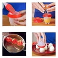 thumbnail image 4 of Egg Boiler Set Of 6 Silicone Egg Boilers No Bowl Non-stick Silicone Egg Boiler Egg Boiler Bpa Free Non-stick Egg Poacher, 4 of 5