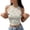 Multicolor, variant on QASIEATN Women Tank Top Sleeveless Slim Fit Vest Crop Tops Teen Girl Retro Streetwear Fashion Camisole for Women