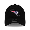 thumbnail image 2 of Men's New Era Black New England Patriots Super Bowl LX 9TWENTY Adjustable Hat, 2 of 7