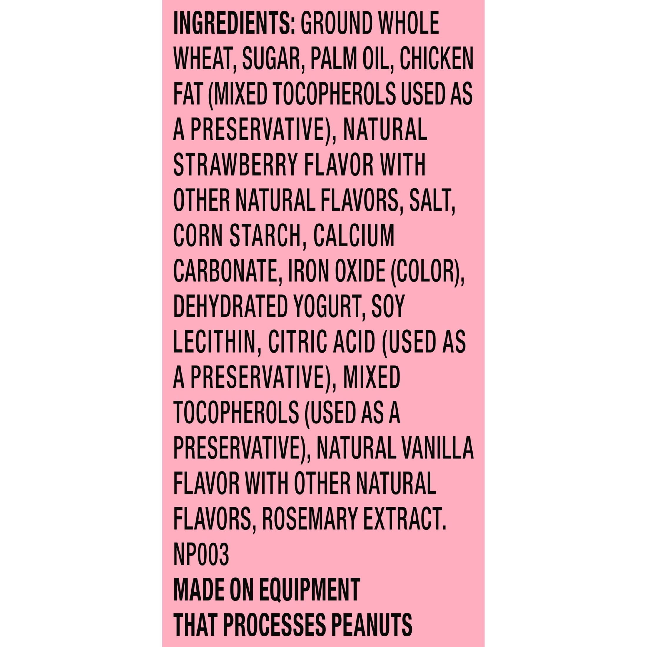 Milk Bone Pawberries & Crème Strawberry Flavored Dog Biscuits, 10 oz Bag