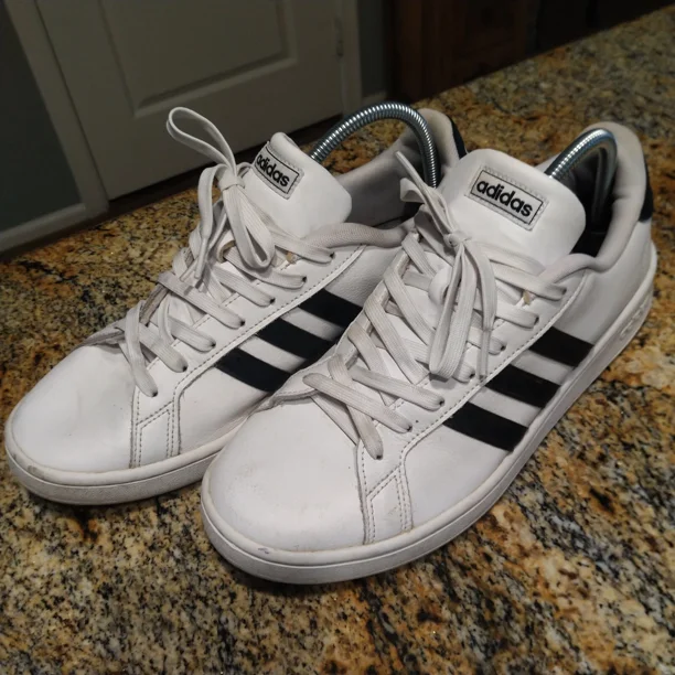 Adi - das Grand Court F36392 White Lace Up Casual Shoes Sneakers Men's Size 11.5