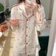 thumbnail image 5 of Ropa de dormir holgada para mujer, conjunto de pijama para mujer, ropa de dormir larga y suelta para el hogar, conjunto de pijama de manga larga, resultados impresionantes, 5 of 9