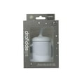 thumbnail image 3 of Kushies Silicone Sippy Cup with Straw - Blue, 3 of 4