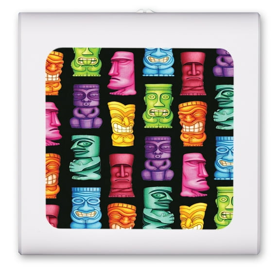 Plug in Dimmable LED Night Light with Dusk to Dawn Auto Sensor, Adjustable Brightness, Warm Light, Auto On/Off Nightlight for Bathroom, Hallway, Nursery, Bedrooms - Tikis