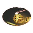 thumbnail image 2 of KLL Christmas Tree Skirt,Party Decorations Farmhouse for Christmas Decorations Holiday Party 36" -Golden Dice, 2 of 6