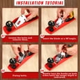 thumbnail image 3 of Hand Planer withBlade Adjustable Smoothing Wood Plane Universal Bench Plane for Door Installation Woodworking Trimming, 3 of 5