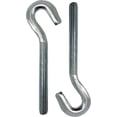 thumbnail image 1 of Perno de gancho Tornillo de gancho M10 - Longitud del cable: 70 mm - Paquete de 2 - Ideal para fijar y colgar - Uso: Sellado químico, fijación al techo, carpa, pancarta, 1 of 5
