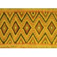 thumbnail image 1 of Ahgly Company Machine Washable Indoor Rectangle Southwestern Yellow Country Area Rugs, 7' x 9', 1 of 4