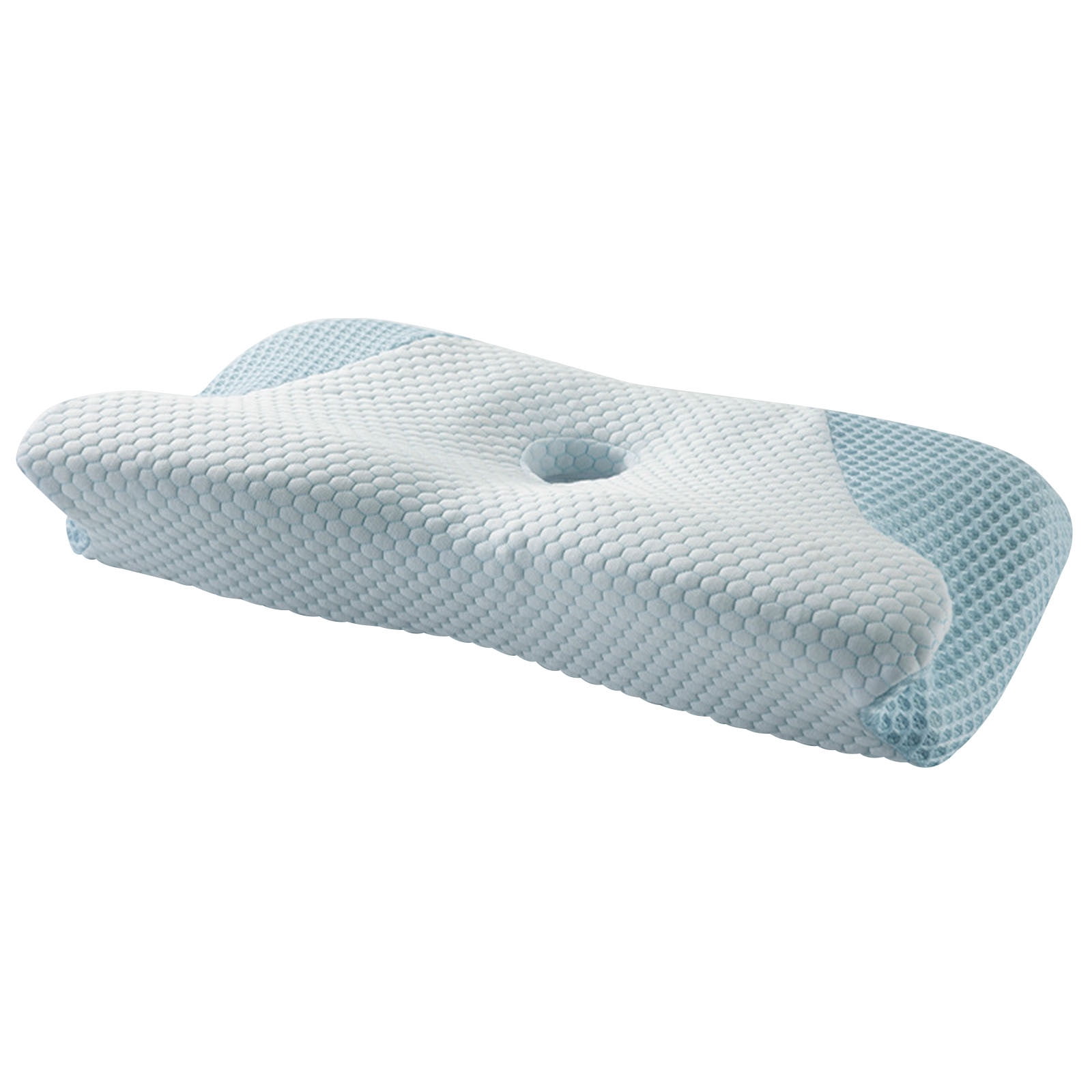 Feledorashia Neck Pillows for Sleeping - Memory Foam Cervical Pillow for Neck Pain Relief - Ergonomic Pillow for Front, Back, Stomach, Side Sleeper and Shoulder Sleeping