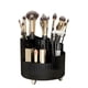 thumbnail image 1 of Porta brochas de maquillaje giratorio de 360 grados, vaso de almacenamiento para cosméticos, pequeño perfume, lápiz labial, elegante, negro, 1 of 6