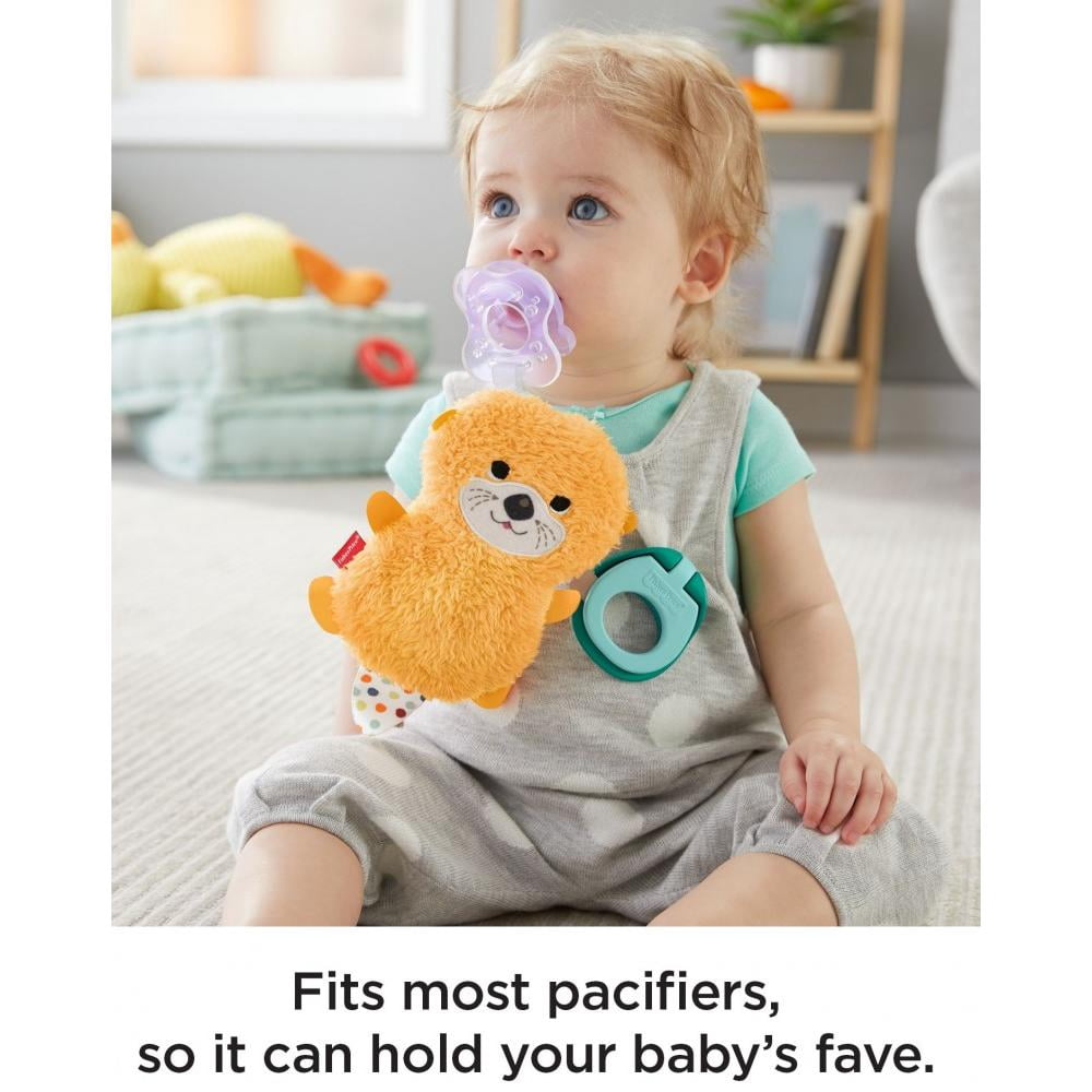 Fisher-Price Clipimals Universal Pacifier Holder, Otter