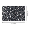 thumbnail image 3 of Bingfone Dog Paw Door Mat 16"x24" Front Entrance Non-Slip Low Profile Washable for Entryway, 3 of 7