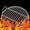 16 In, variant on Luckky Round Stainless Steel Grill Grate,Heavy Duty Cooking Grid Rack with Side Handles,Multipurpose Replacement Grill Mesh for Charcoal Grills,Fire Pit,Outdoor Barbecue Cooking