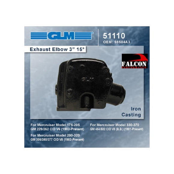 GLM 51110 Exhaust Elbow